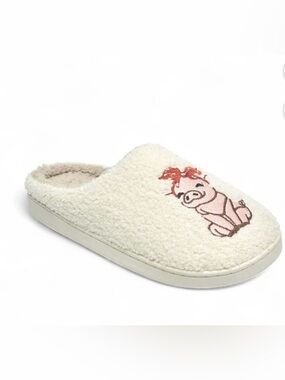 Aéropostale Women’s Fuzzy Pig Mule Slippers *NWT*